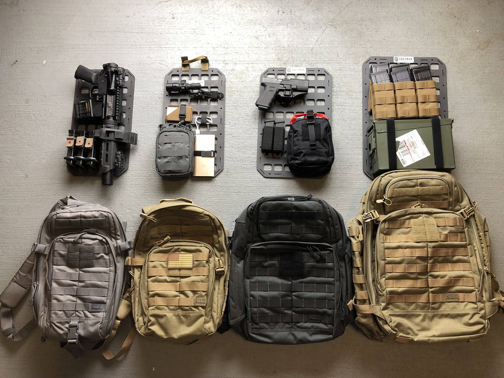 Black 12.25 x 19 Rigid Molle Panel Y65833