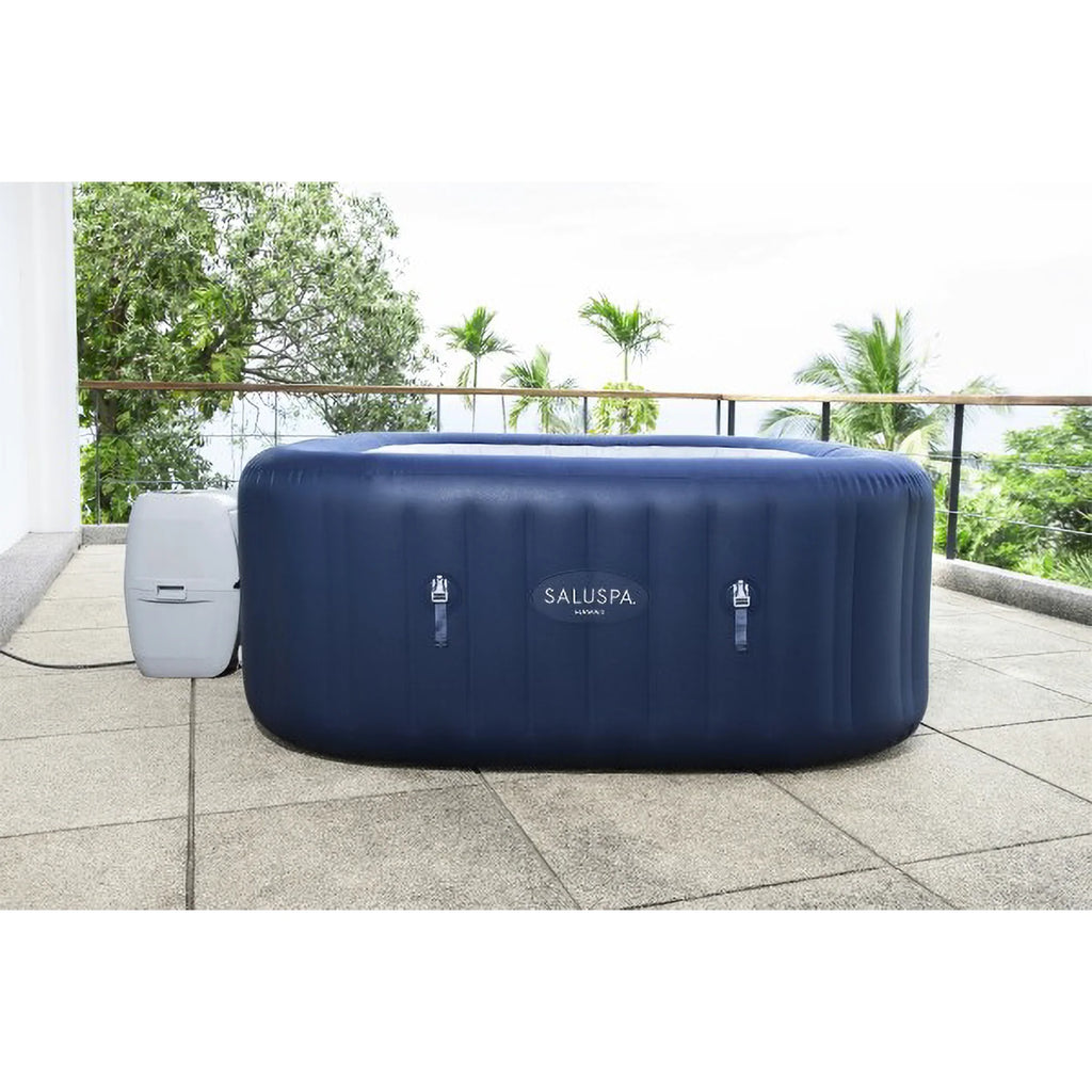 Blue Square Inflatable Hot Tub Q20545