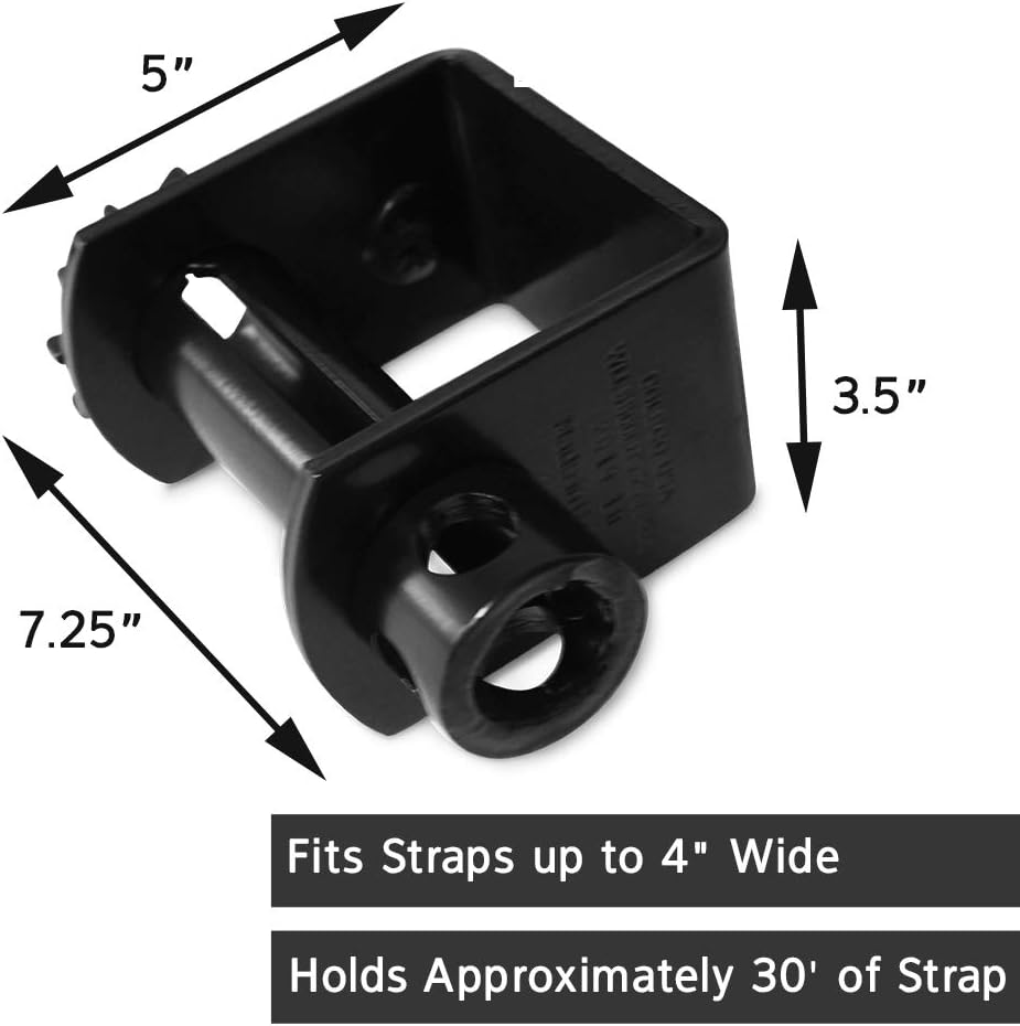 Flatbed Tie-Down Kit, 29 Pieces with Winch Straps and Corner Protectors V891098