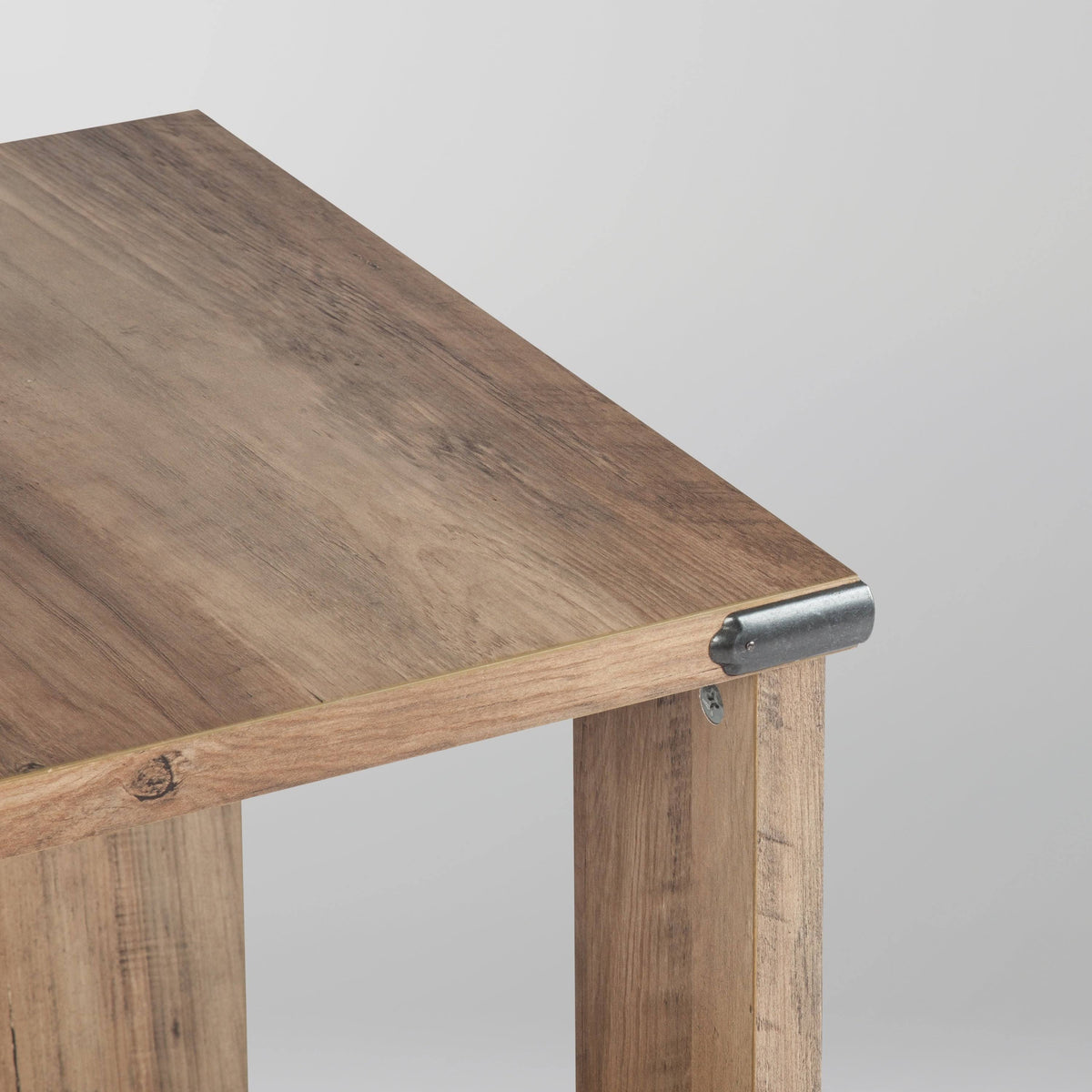 Rustic Oak End Table (Set of 2) D3335