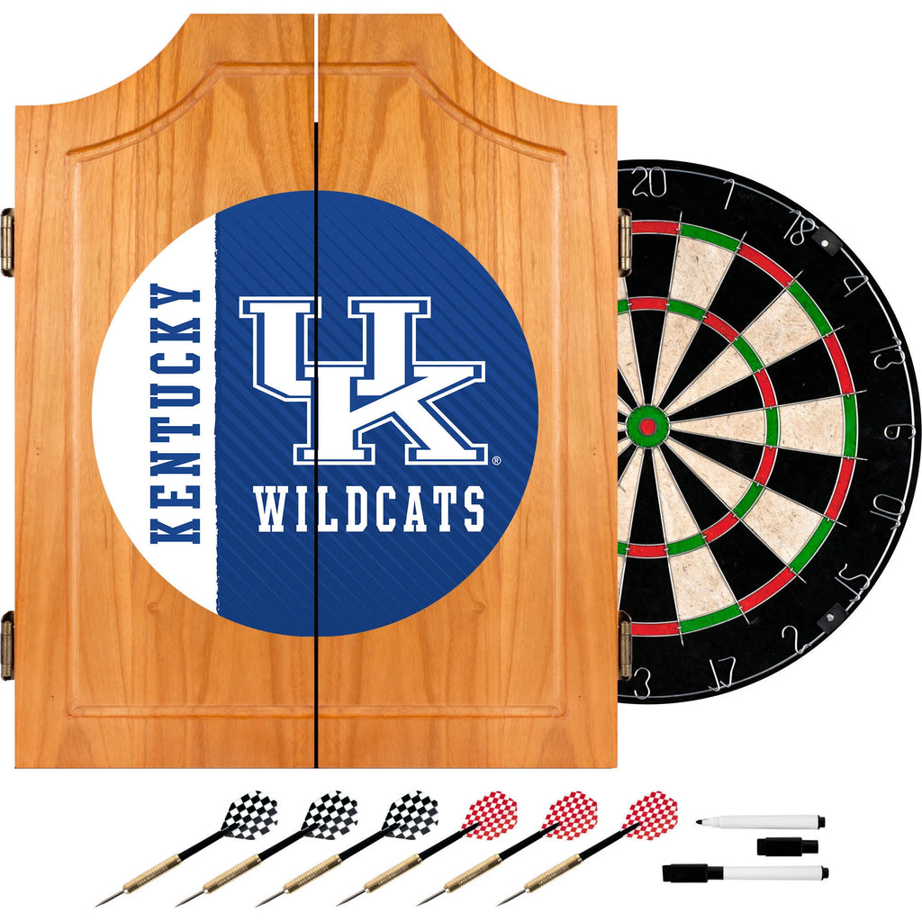 Wood Dart Cabinet Set B48426