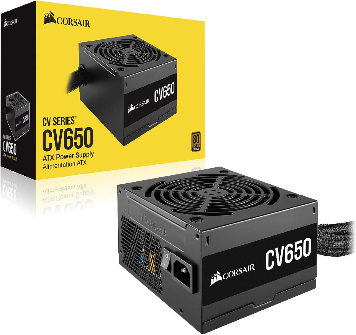 650 Watt 80 PLUS Bronze Non Modular Power Supply W5762