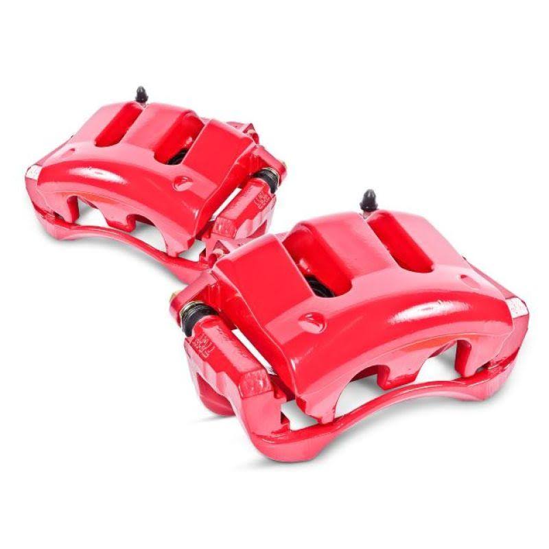Red Front Brake Calipers J719