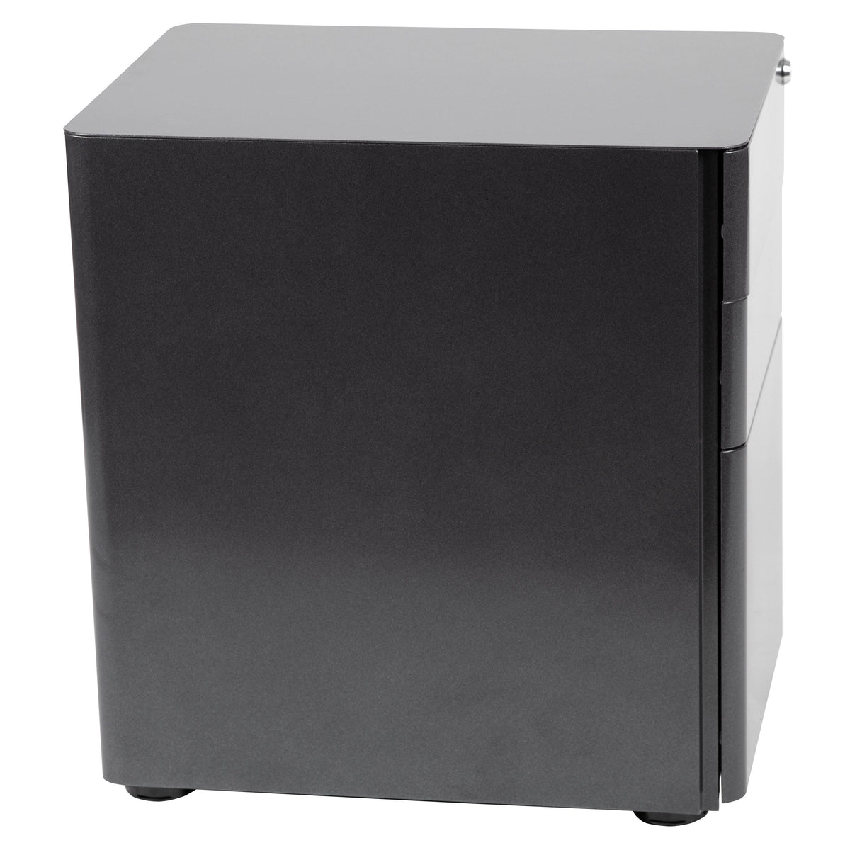 White 3-Drawer Mobile Locking Filing Cabinet M12067