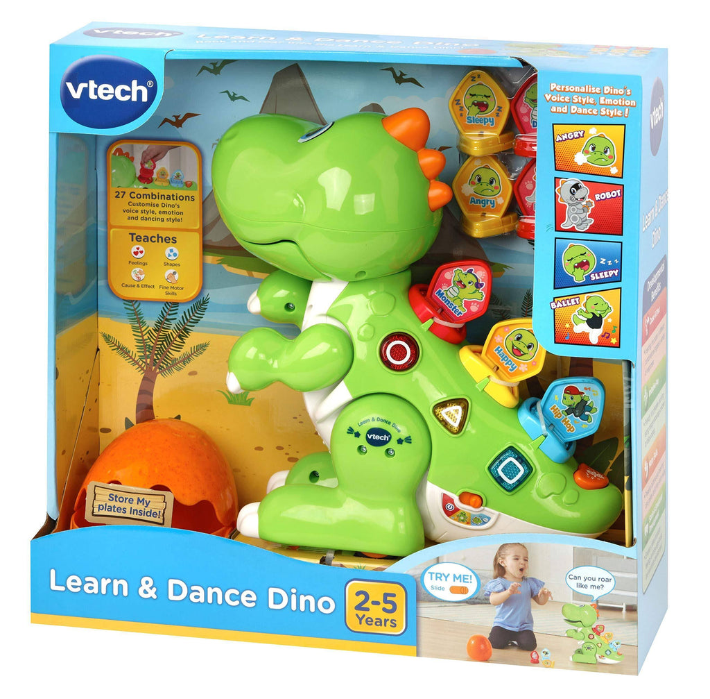 Green Learn & Dance Dino V7491