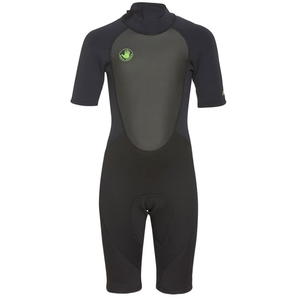 Youth Back Zip Short Sleeve Spring Suit Q853228