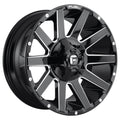 Gloss Black Milled 26x12 Fuel D615 Wheel C598