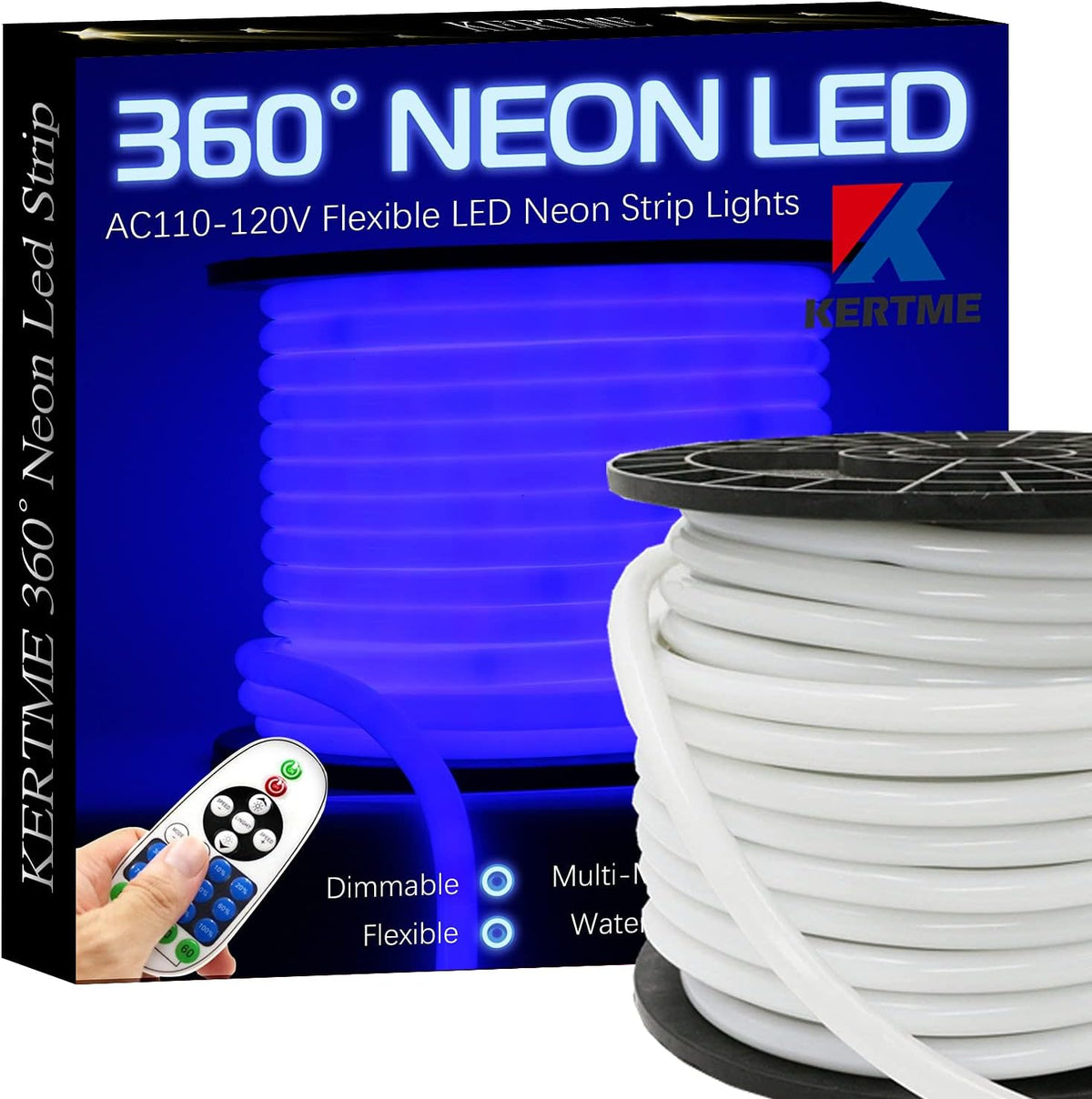 16.4ft Blue Neon LED Light Strip Pack of 2 R302910