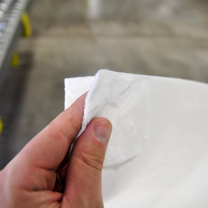 White Absorbent Pad 100/Box W68650