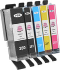 C A K E Printer Ink Cartridges, 5 Pack Y2731