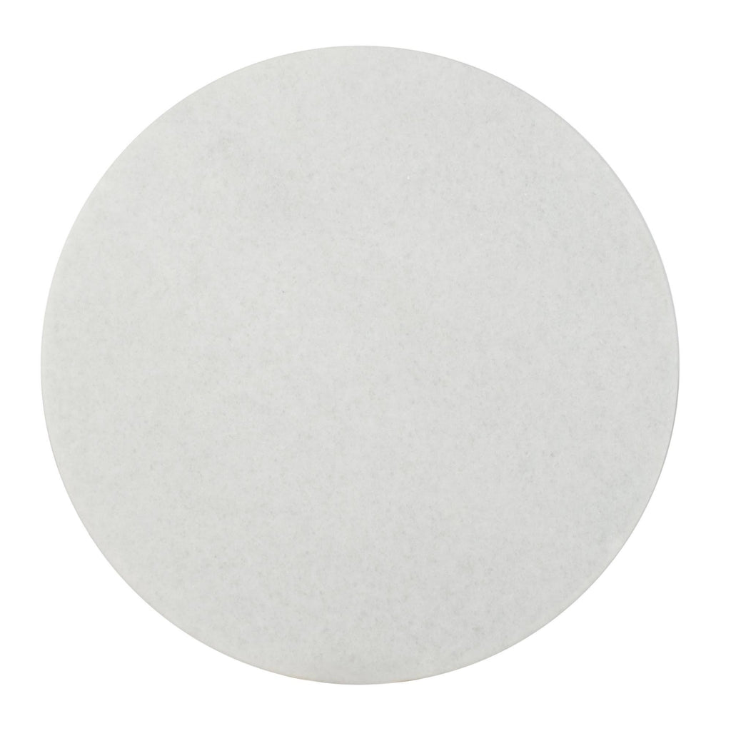 Gold White Accent Table M2148
