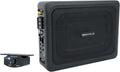 8 Slim Under-Seat Powered Car Audio Subwoofer O6771