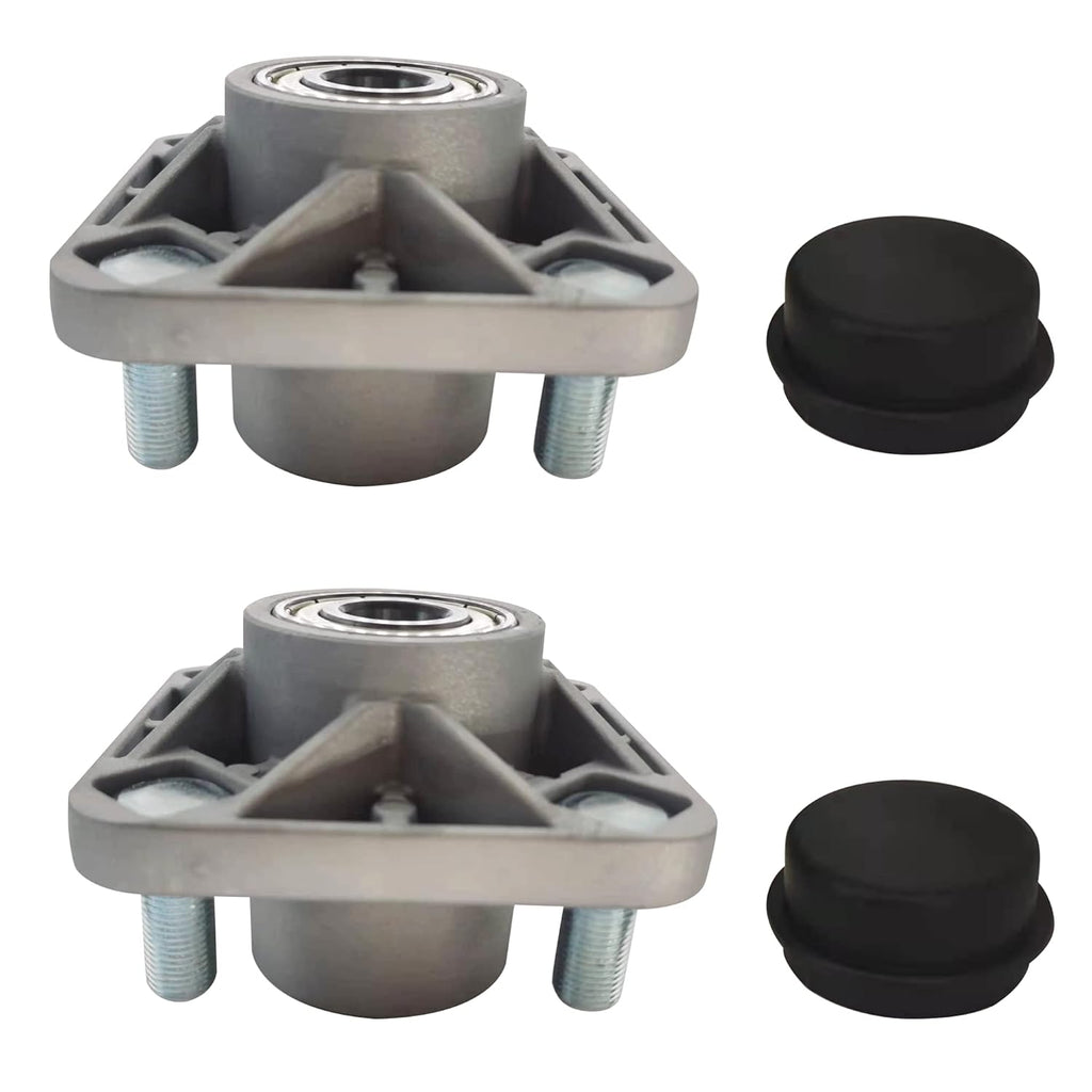 Front Wheel Hub Assembly with Bearings Replacement for Club Car DS Precedent 2003-up (2PCS) K35837
