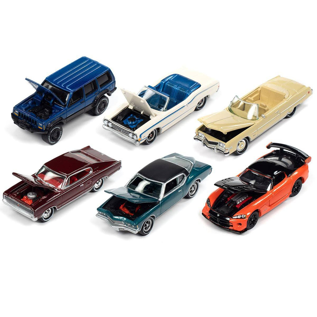 Set A of 6 Cars 1/64 Diecast Model Cars G699