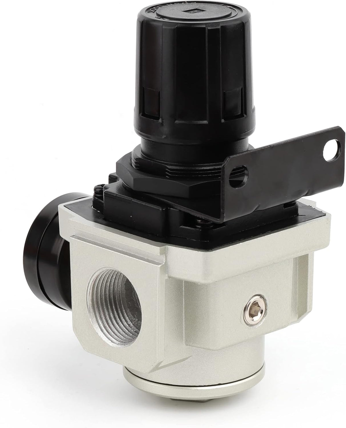 Female Thread 1'' NPT Air Pressure Regulator 0-150 PSI Adjustable, Bracket, Gauge Pack of 2 T8935