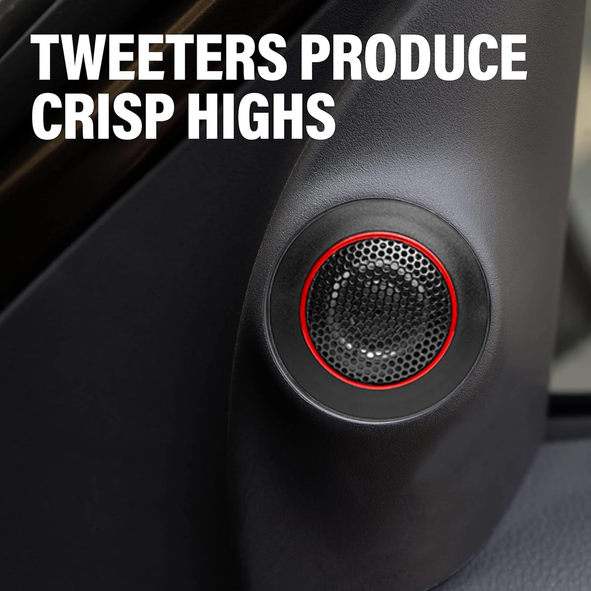 6.5 Inch 2 Way Component Car Speakers, 350 Watts Per Pair Z32189