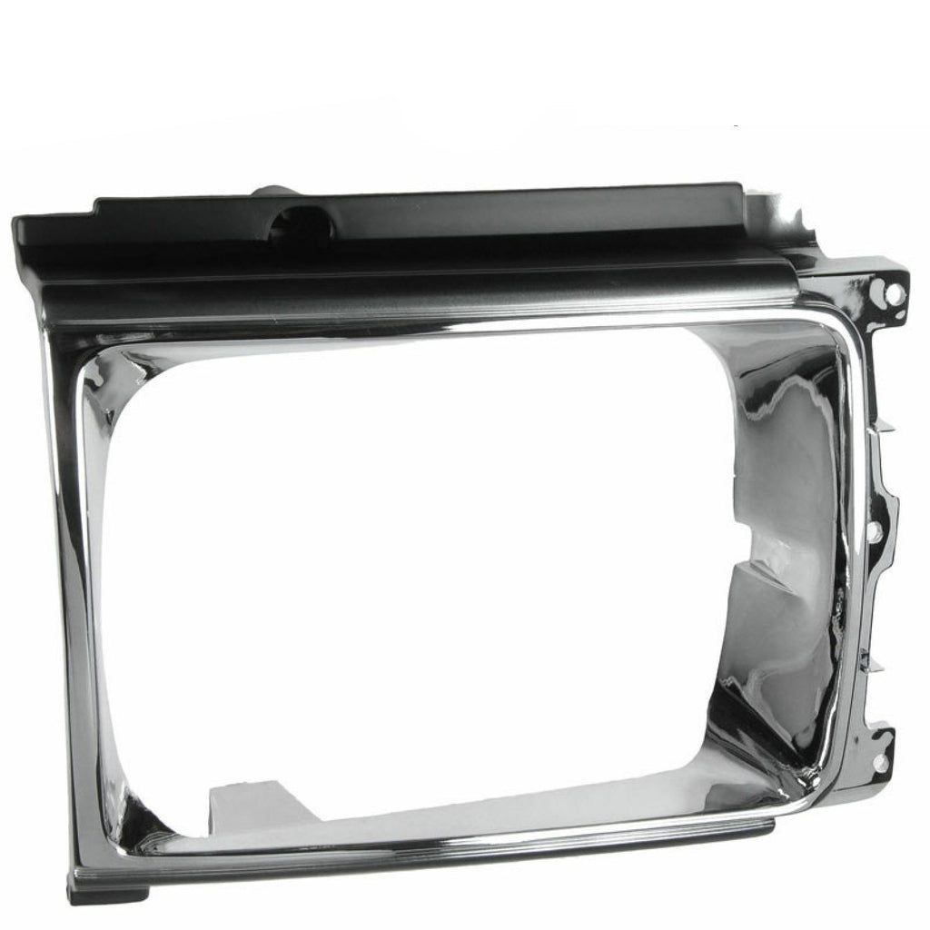 Chrome Black Headlight Bezel Left Driver Side O739