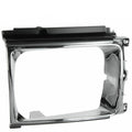Chrome Black Headlight Bezel Left Driver Side O739