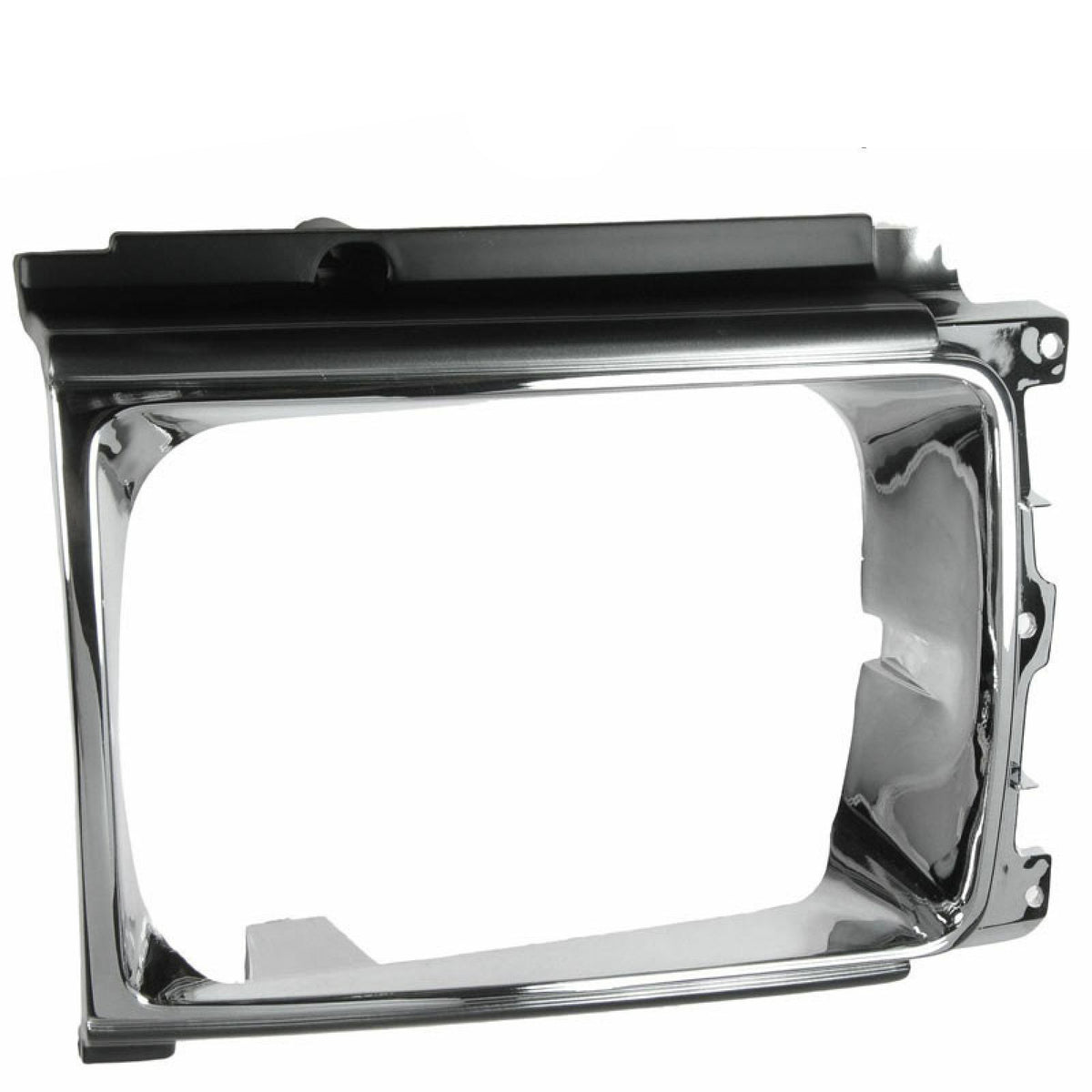 Chrome Black Headlight Bezel Left Driver Side O739