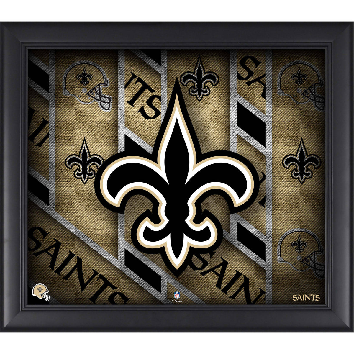 Framed 15x22 x 17x22 Team Threads Collage T178265