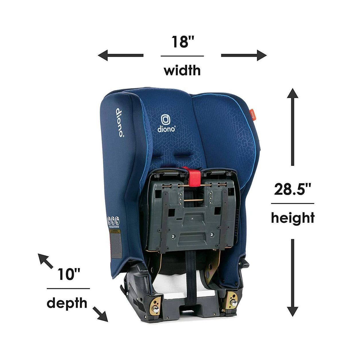 Black Convertible Car Seat P358
