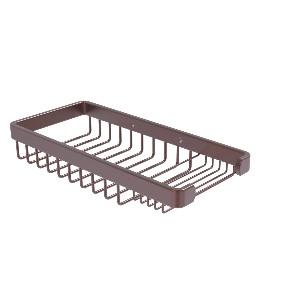 Rectangular Combination Shower Basket Antique Copper Q805