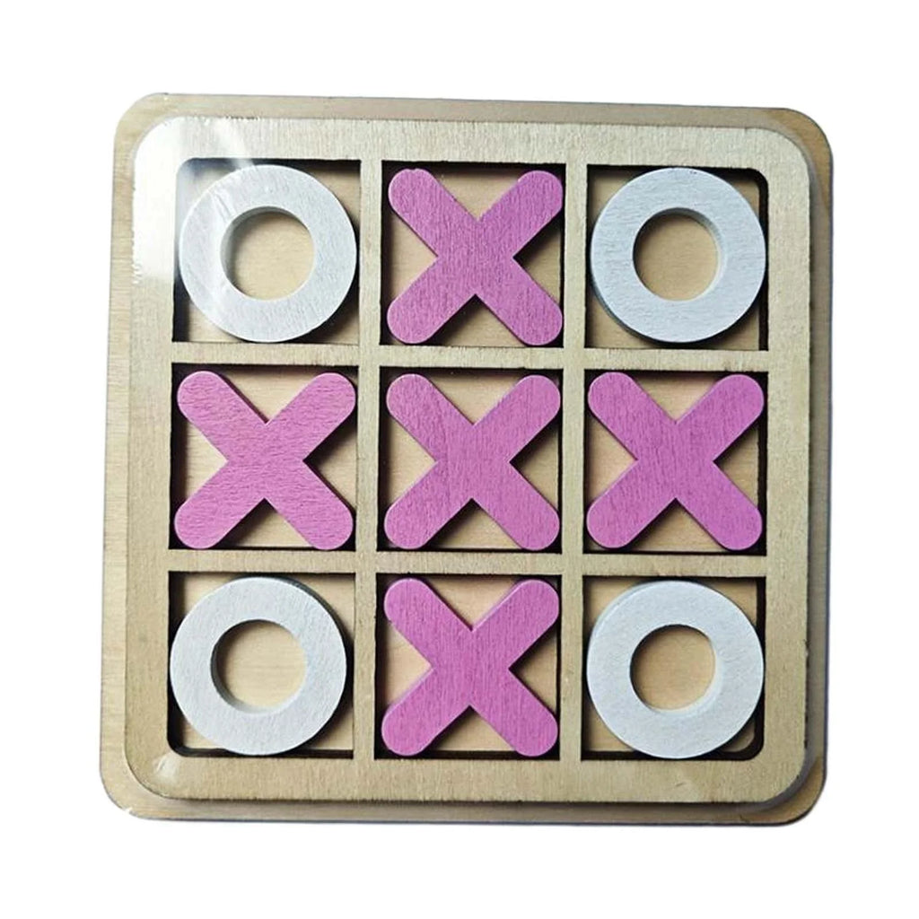 Tic Tac Toe Puzzle Game XO Chess Board Game F966