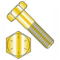 Hex Head Cap Screw, Steel, Zinc Yellow, UNC, Grade 8, 50 PK H25236