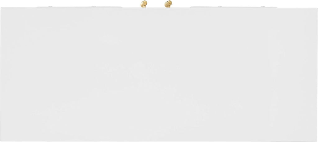 White Lacquer 2-Door Cabinet Y58495