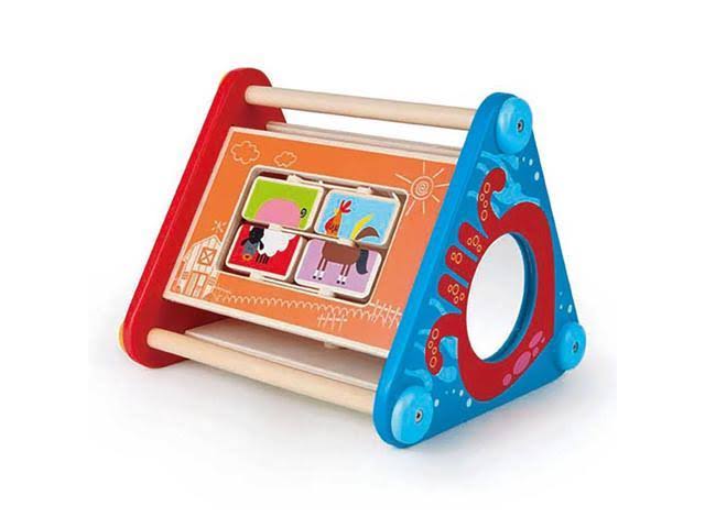 Wooden Baby Toddler Activity Building Box Toy (4 Pack) X572799