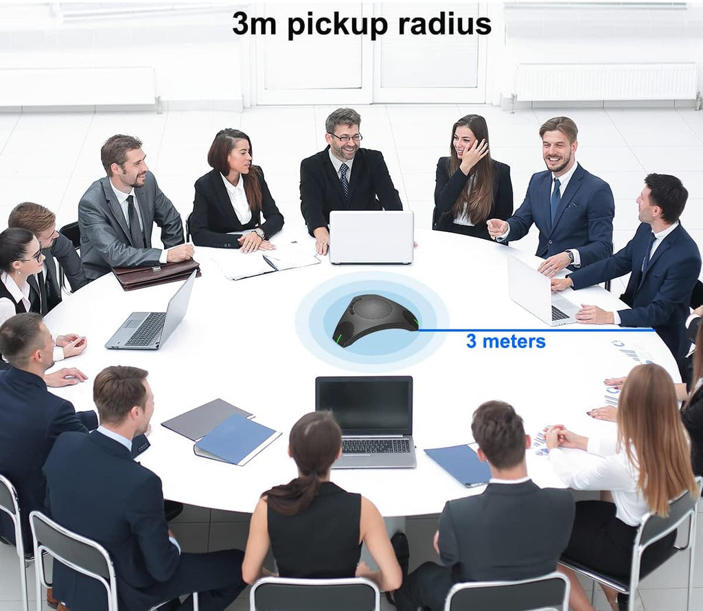 USB Speakerphone with DSP Noise Reduction and Echo Cancellation O5786