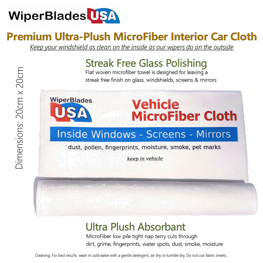 Beam Blade Wipers Set of 3 with Rear Wiper K191