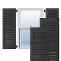 12x22 x 25 Open Louvered Cedar Shutters (Per Pair) C757