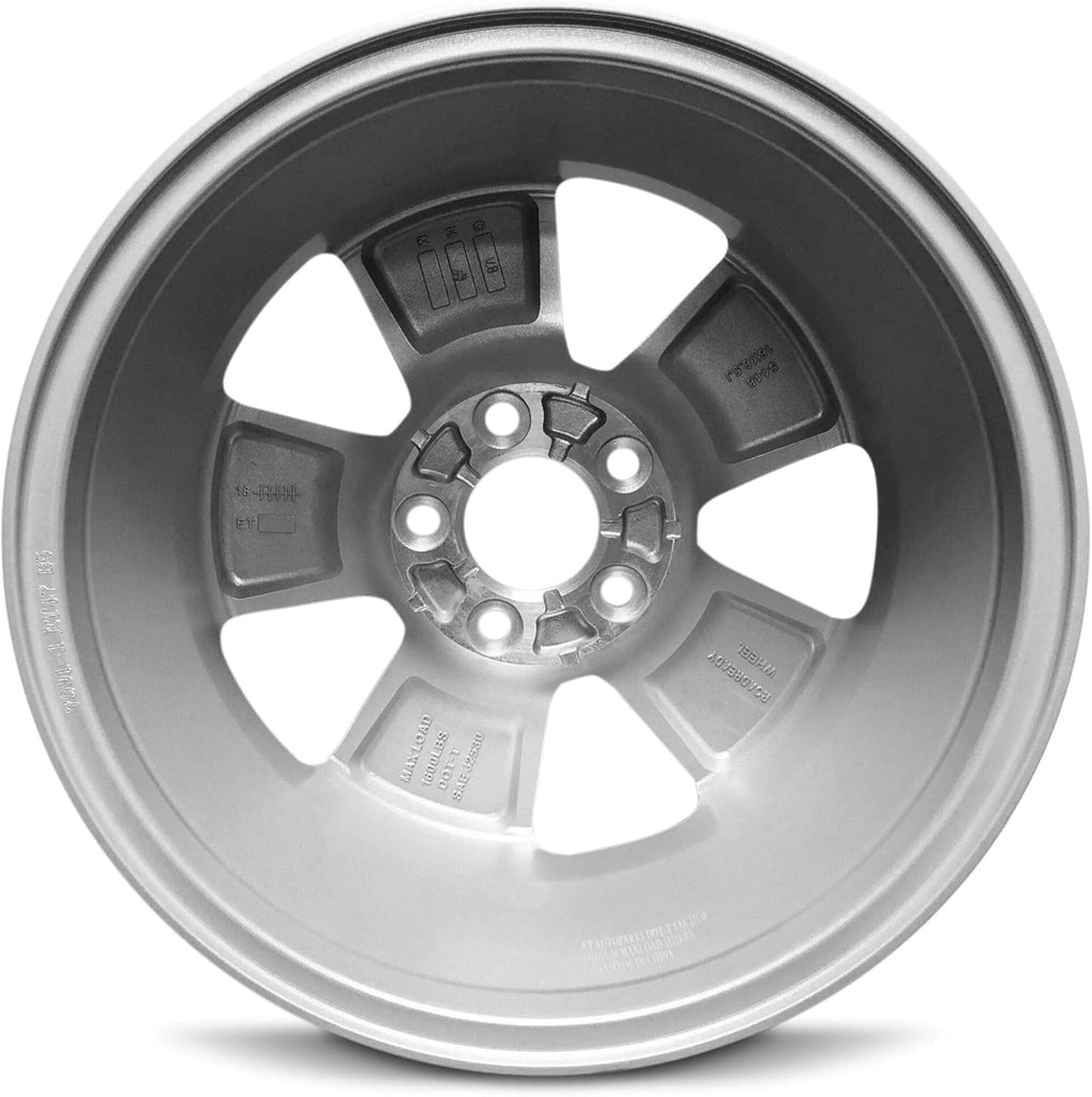 16 inch 5 Lug Silver Aluminum Wheel Rim X71948