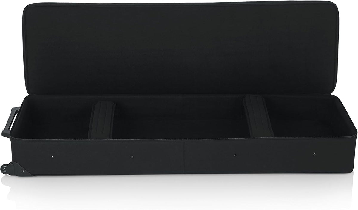 Lightweight Rolling Keyboard Case for 88 Note Keyboards and Electric Pianos J74674