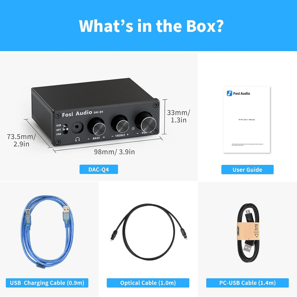 24-Bit 192 KHz USB Optical Coaxial to RCA AUX Digital-to-Analog Audio Converter N1016