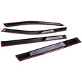 4Pcs Window Visor Sun Rain Guard Vent Shade T855