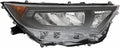 Passenger Side Headlight Lens and Housing for Toyota RAV4 2019-2022 P839817