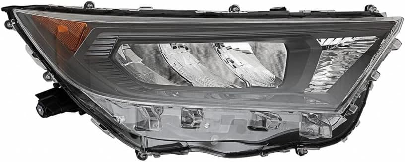 Passenger Side Headlight Lens and Housing for Toyota RAV4 2019-2022 P839817