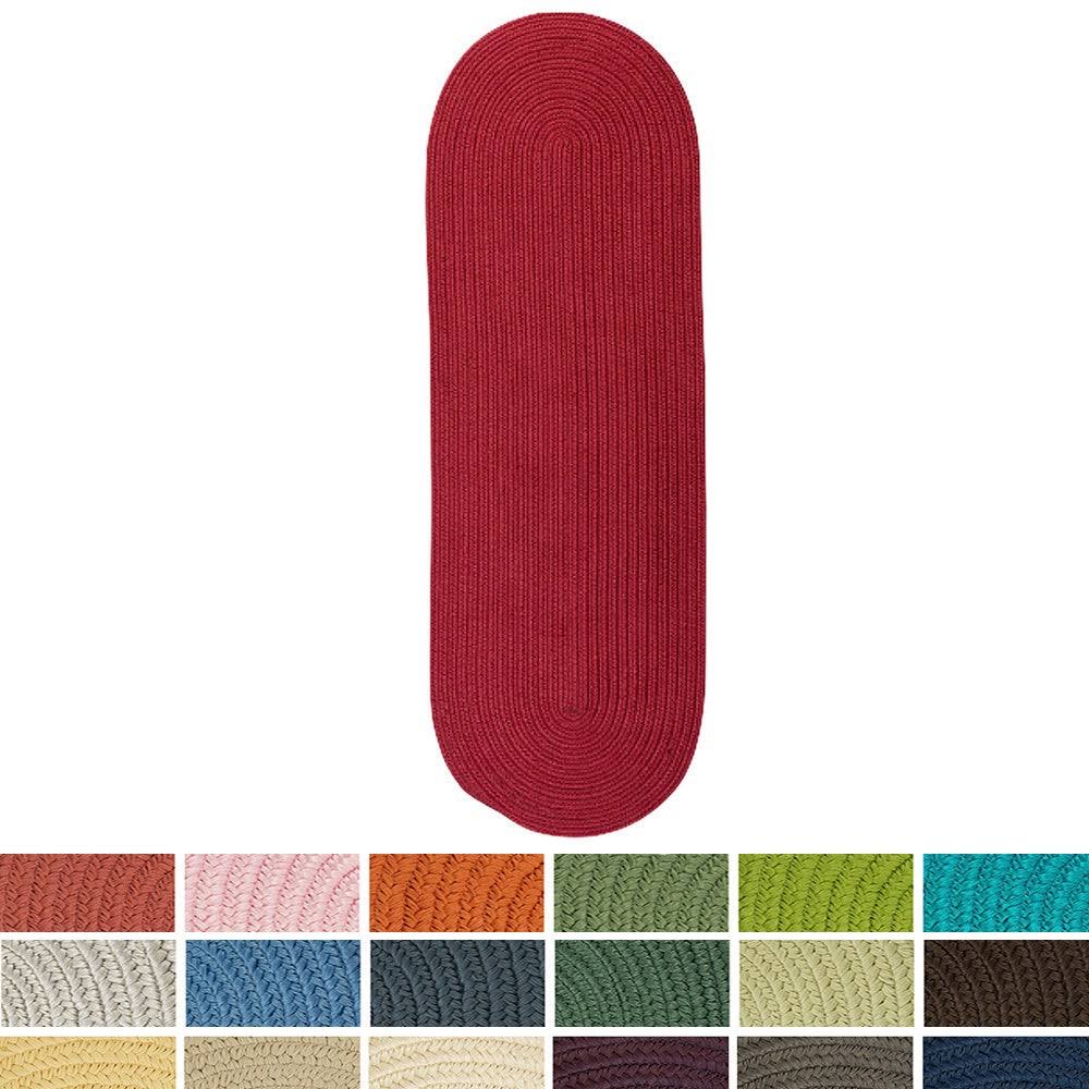 Shadow Oval Textured Runner W28616