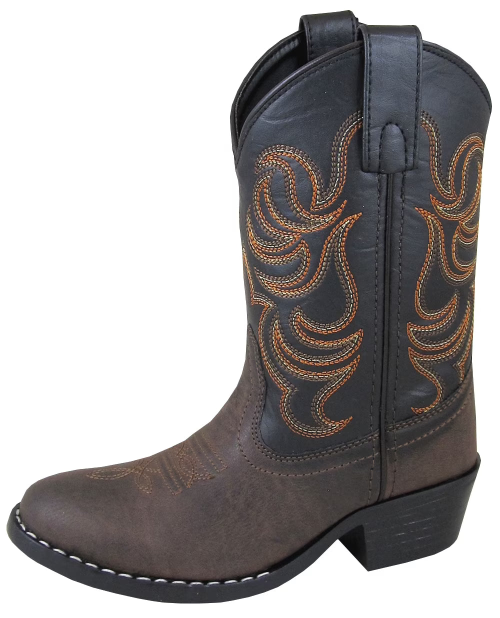 Brown/Black Western Cowboy Boots D90131