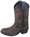 Brown/Black Western Cowboy Boots D90131