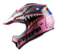 Shark Pink Kids Motocross Helmet O368