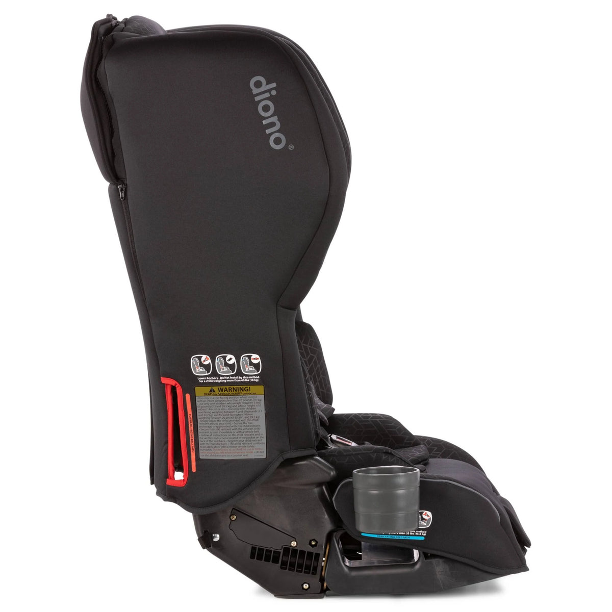 Black Convertible Car Seat P358