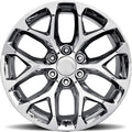 Chrome Wheel 24x10/6x5.5/+27mm Offset Q23072