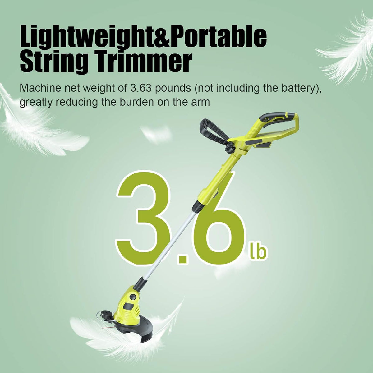 Cordless String Trimmer/Edger with 4.0Ah Battery X182527