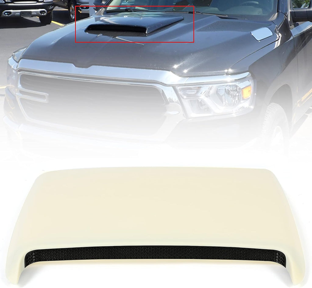 White 25×25" Hood Scoop Kit A27018