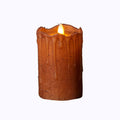 Rust Flameless Candle I8456