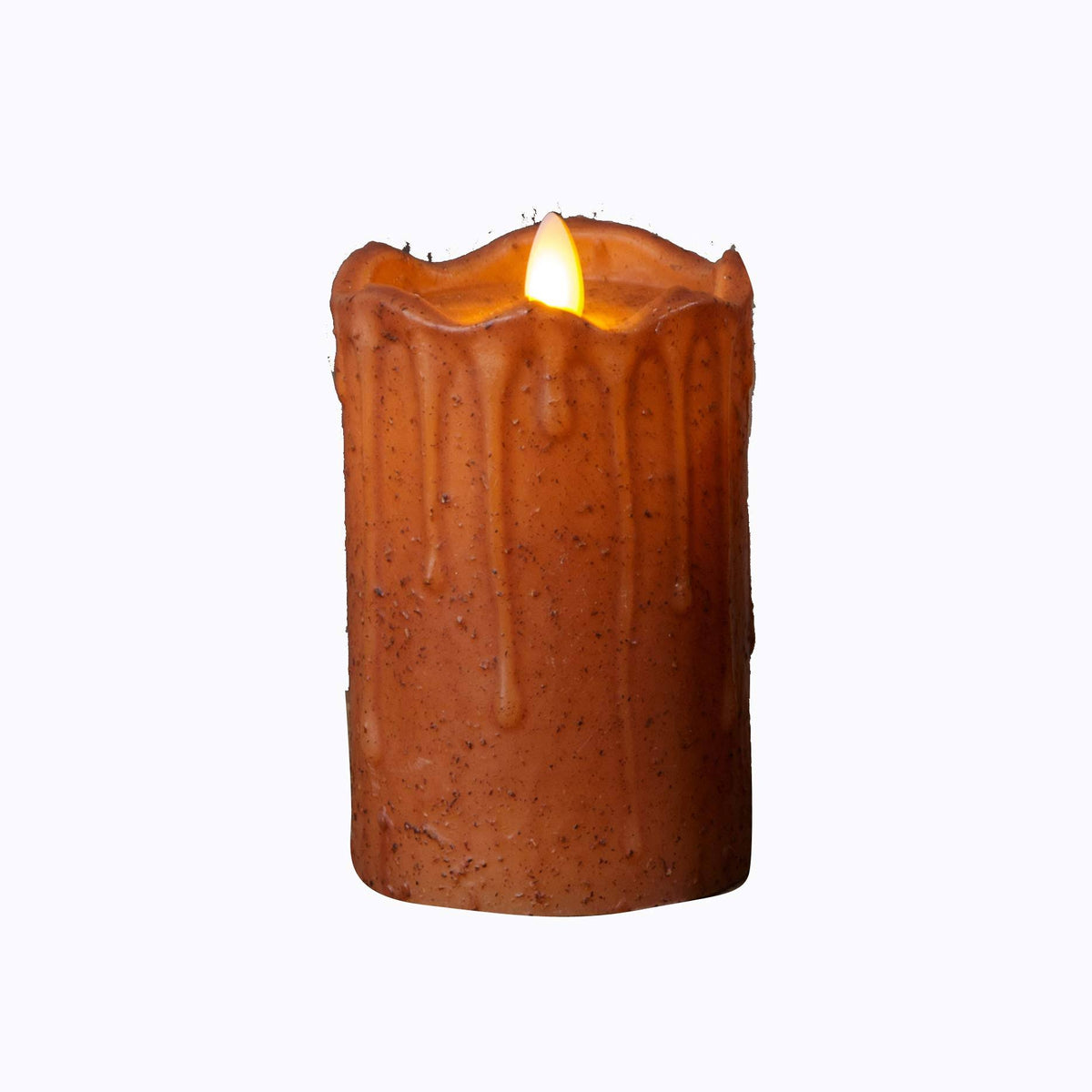 Rust Flameless Candle I8456