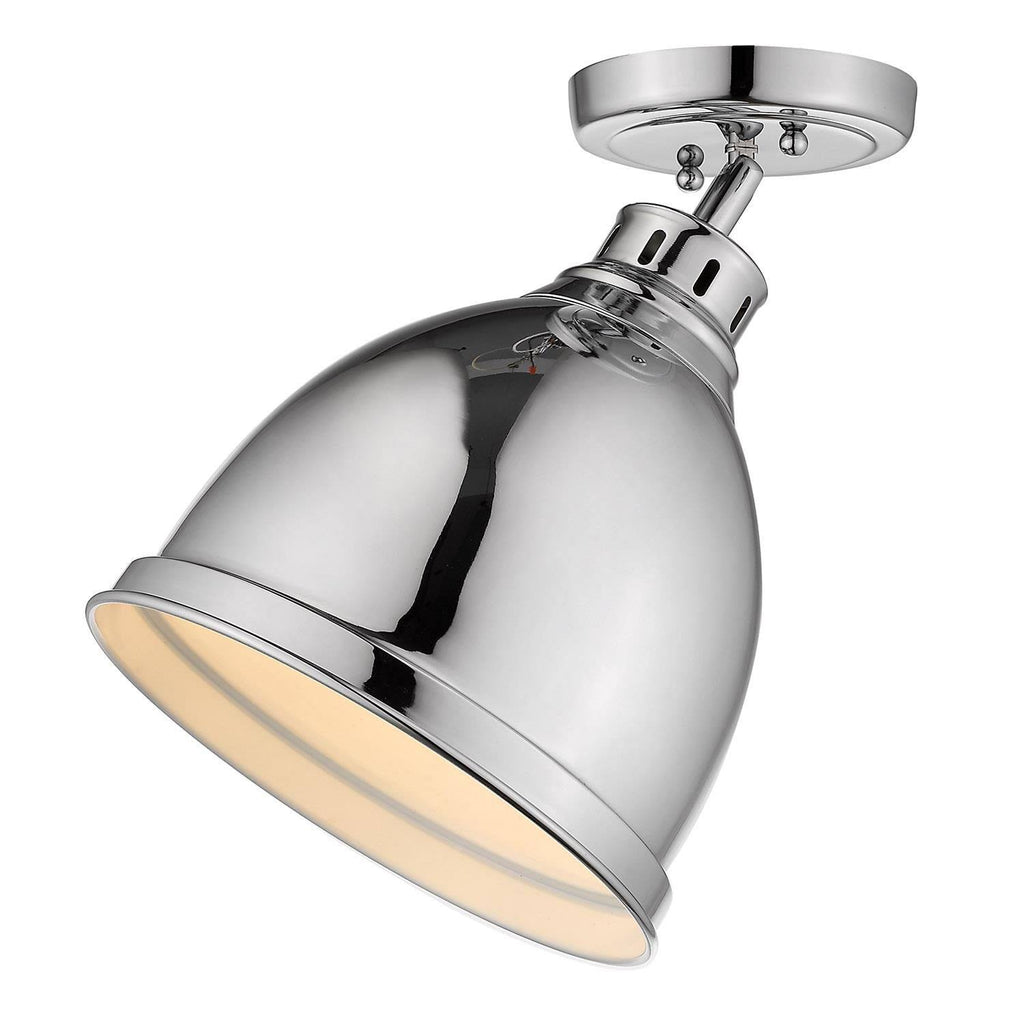 Chrome Flush Mount Light G877
